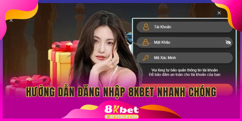 Chỉ dẫn chi tiết các bước đăng nhập 8KBET đơn giản và dễ hiểu
